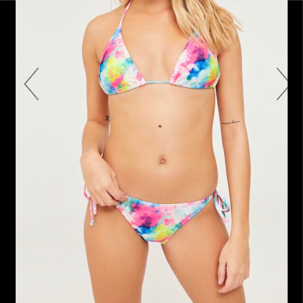 Tie Dye two piece bathing suit